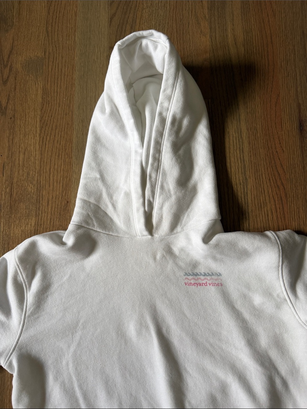 Girls White Hoodie - Vineyard Vines